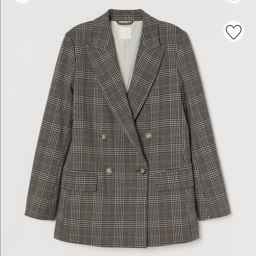 NEVER WORN straight-cut blazer!